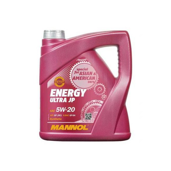 Mannol motorolaj 5W20 4L